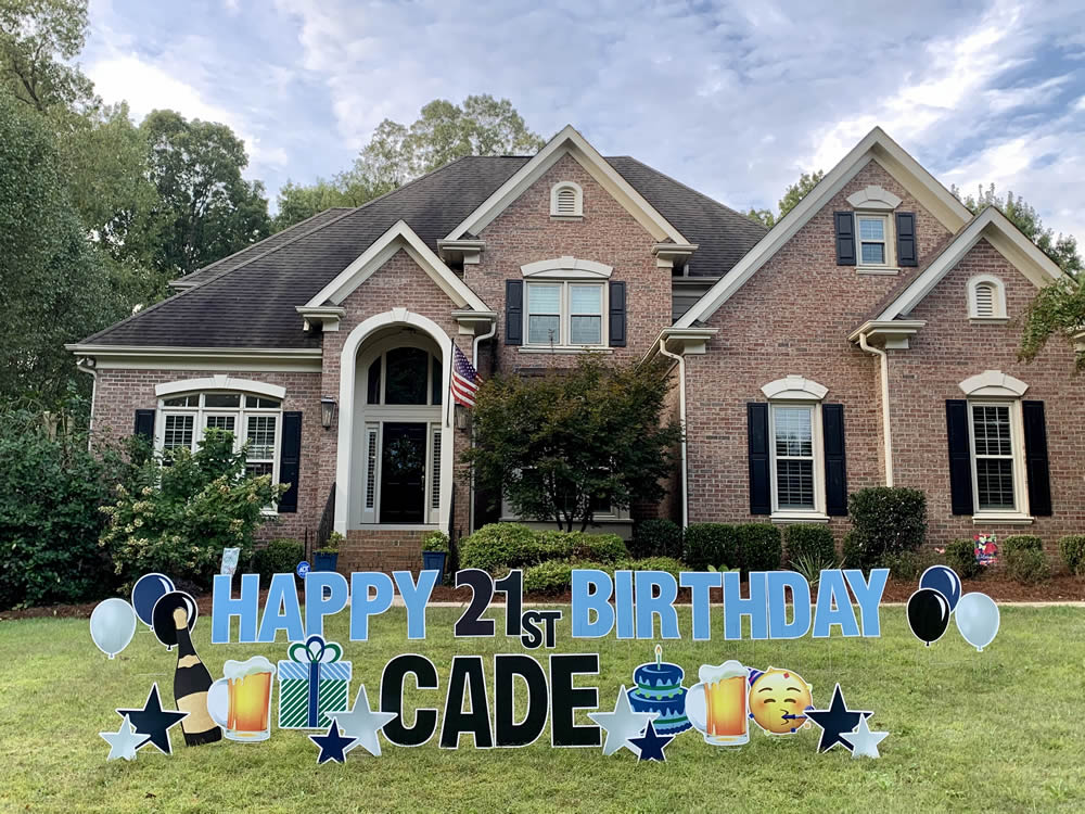 spell it out carabbus county nc boy bday set up